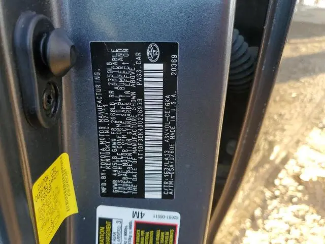 2011 TOYOTA CAMRY BASE  