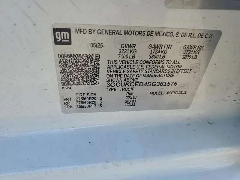 2025 CHEVROLET SILVERADO K1500 TRAIL BOSS CUSTOM  