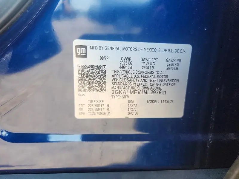 2022 GMC TERRAIN SLE  