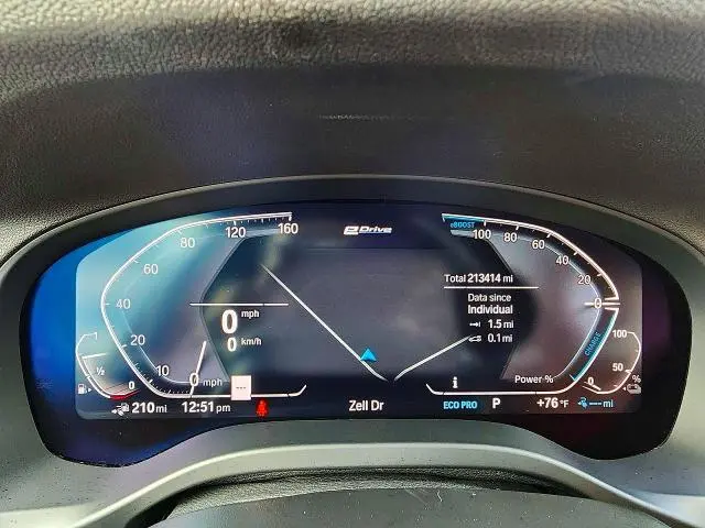 2021 BMW X3 XDRIVE3 BLUE