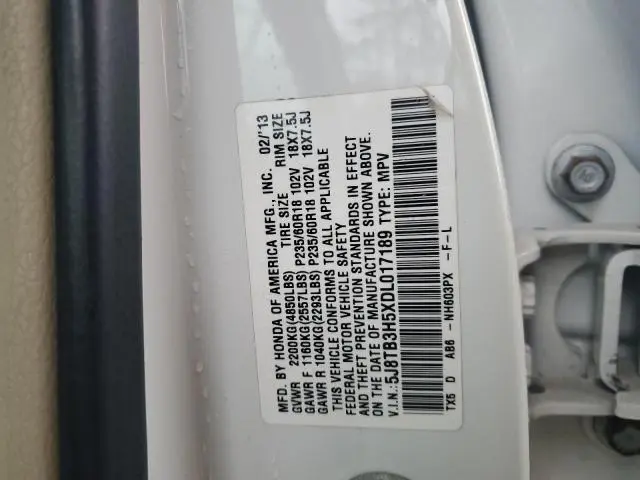 2013 ACURA RDX TECHNOLOGY  