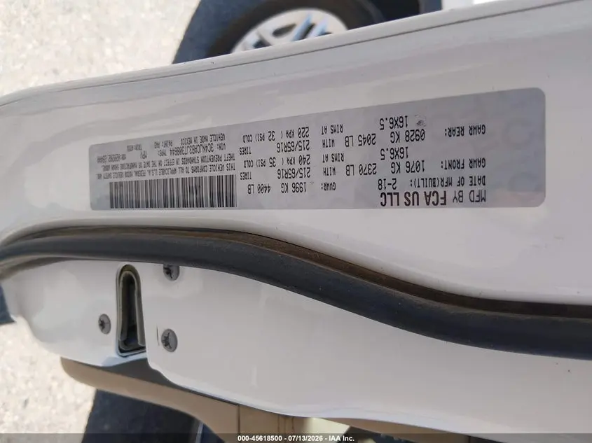 2018 JEEP COMPASS SPORT FWD