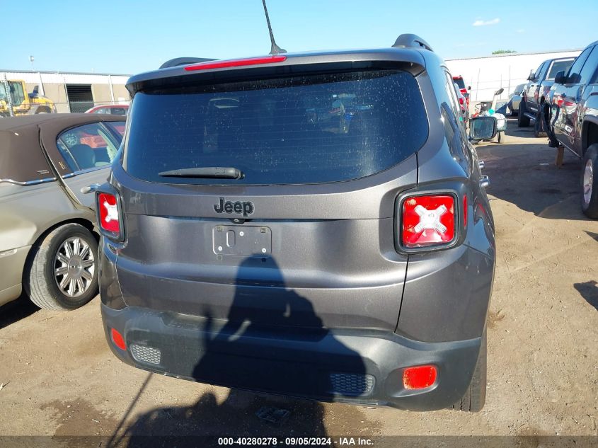 2017 JEEP RENEGADE ALTITUDE FWD