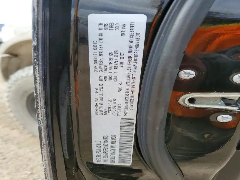 2022 RAM 2500 LARAMIE  