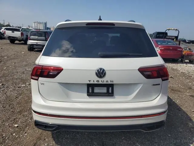 2022 VOLKSWAGEN TIGUAN SE R-LINE BLACK  