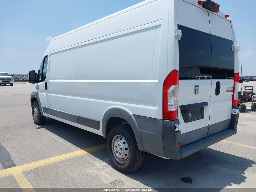 2018 RAM PROMASTER 3500 HIGH ROOF 159 WB