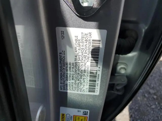 2022 HONDA ACCORD SPORT  