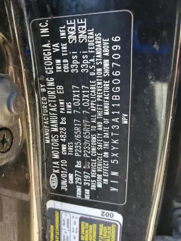 2011 KIA SORENTO BASE  