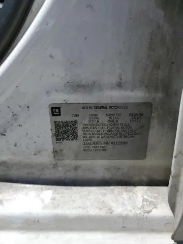 2018 CHEVROLET SONIC LT  