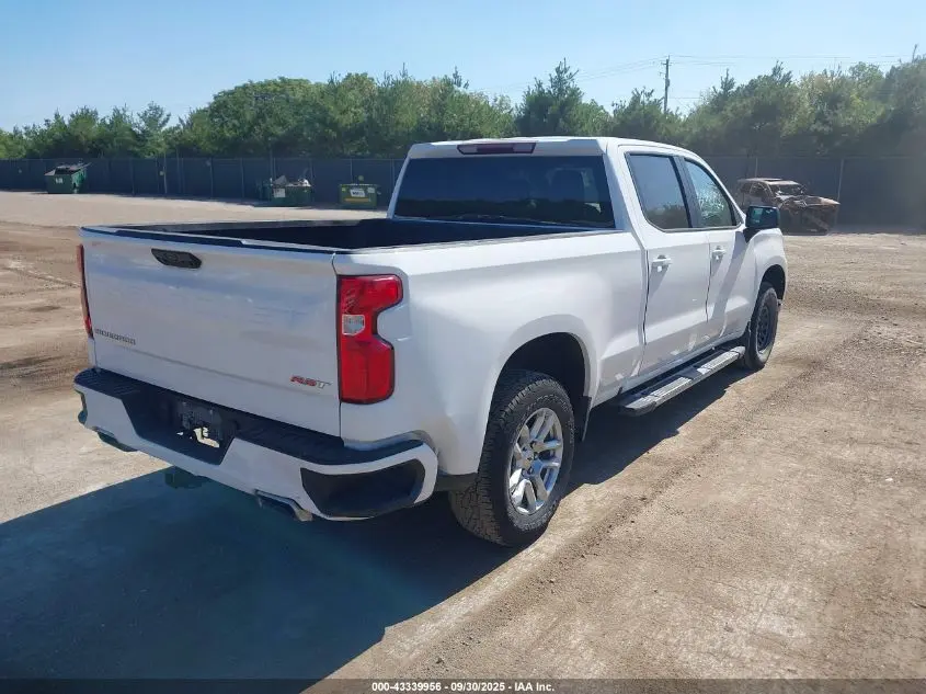 2022 CHEVROLET SILVERADO 1500 4WD  STANDARD BED RST