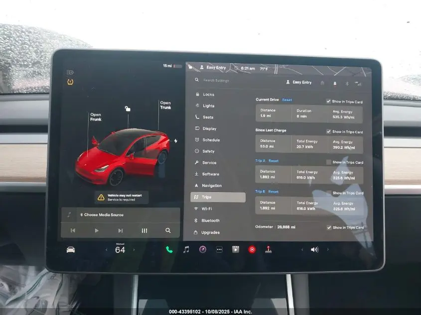 2021 TESLA MODEL Y PERFORMANCE DUAL MOTOR ALL-WHEEL DRIVE