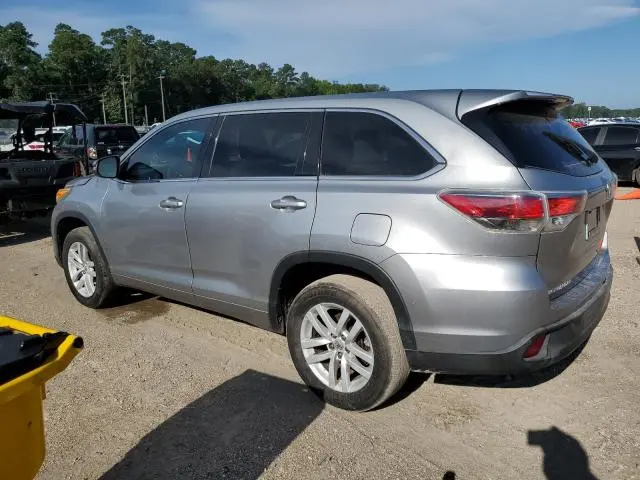 2015 TOYOTA HIGHLANDER LE  