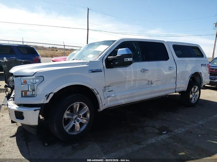 2017 FORD F-150 PLATINUM