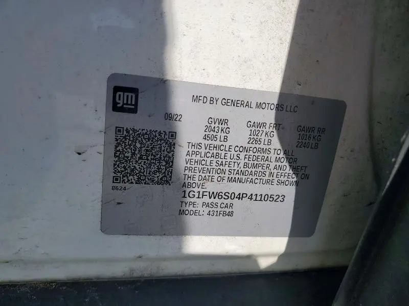 2023 CHEVROLET BOLT EV 1LT  
