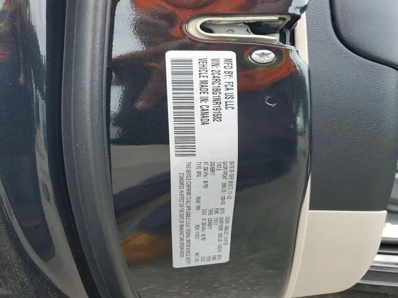 2022 CHRYSLER PACIFICA TOURING L  