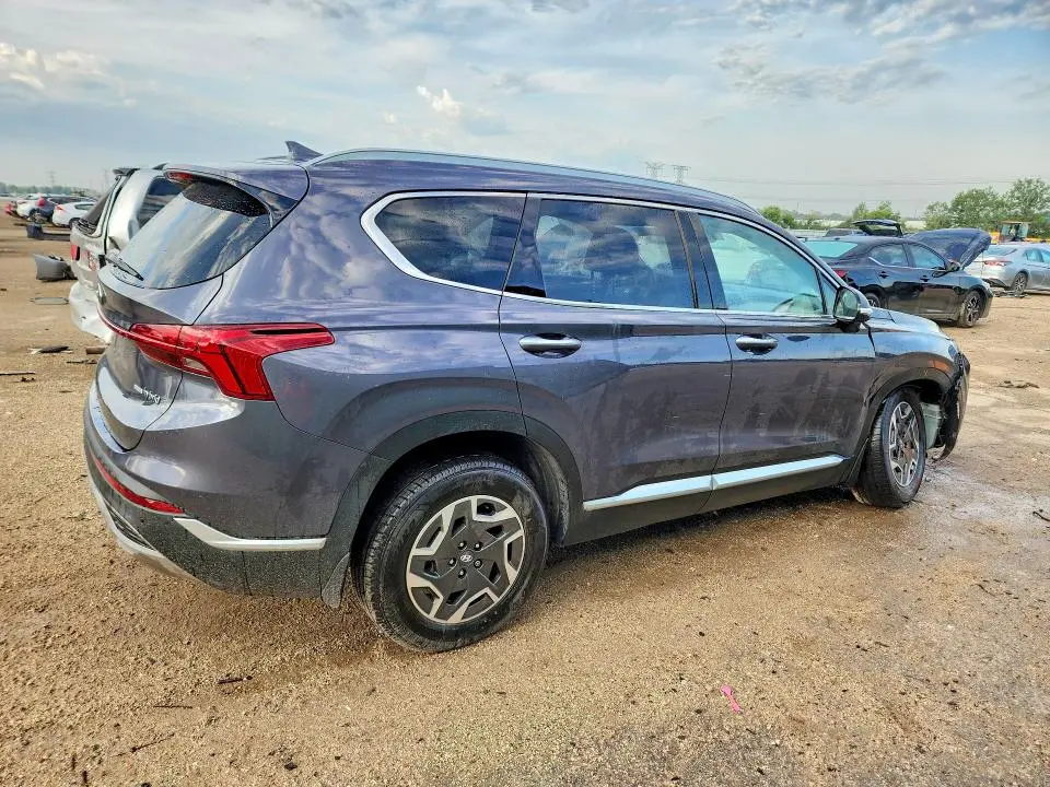 2022 HYUNDAI SANTA FE BLUE  