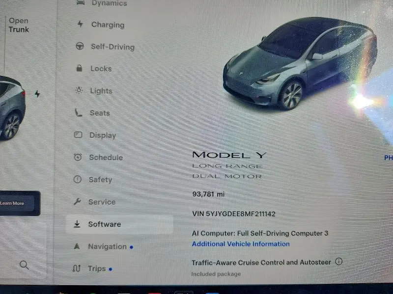 2021 TESLA MODEL Y   
