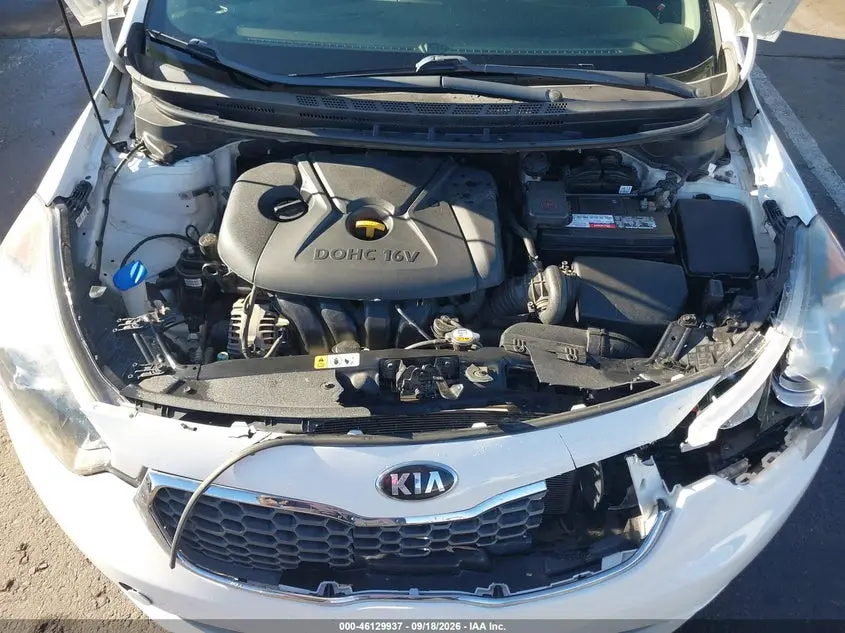 2016 KIA FORTE LX