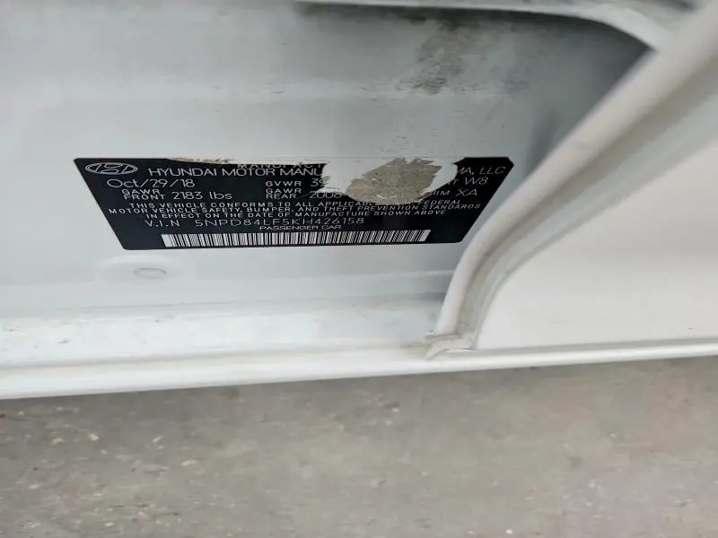 2019 HYUNDAI ELANTRA SEL  