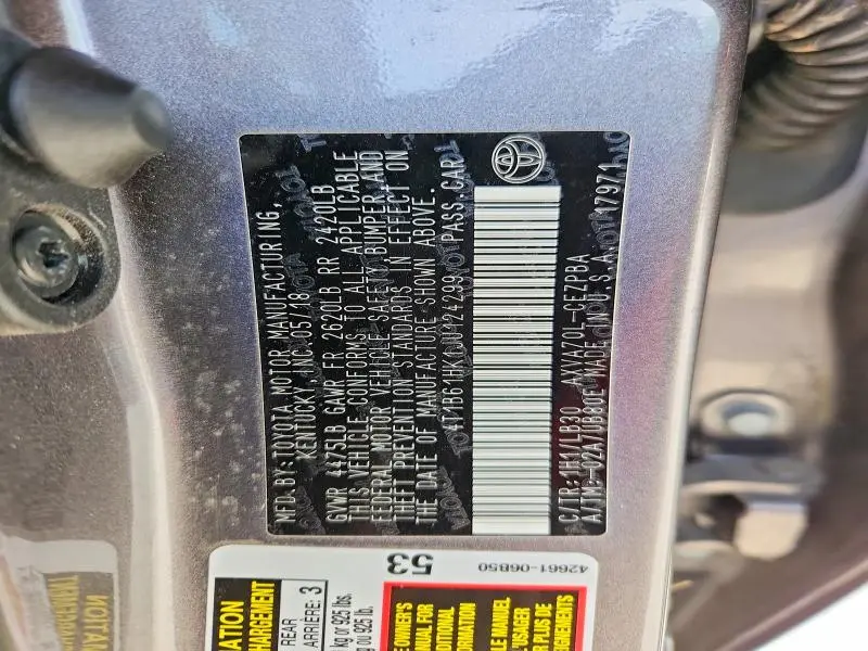 2018 TOYOTA CAMRY XSE  