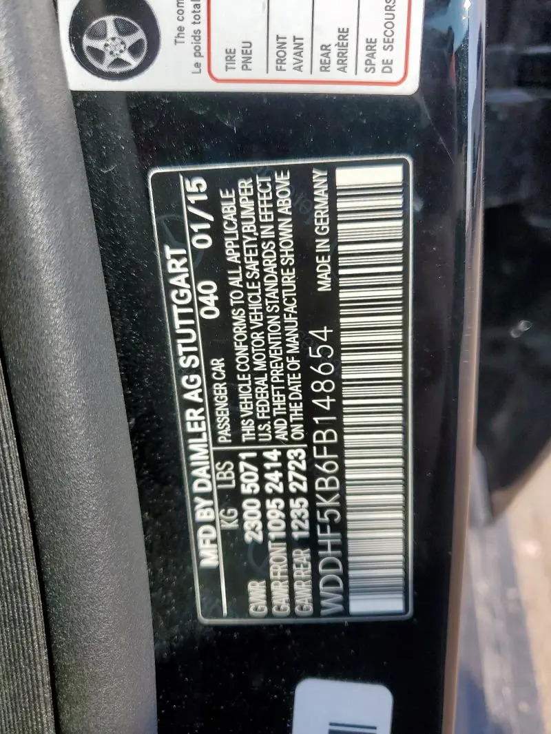 2015 MERCEDES-BENZ E 350  