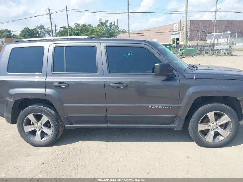 2017 JEEP PATRIOT HIGH ALTITUDE 4X4