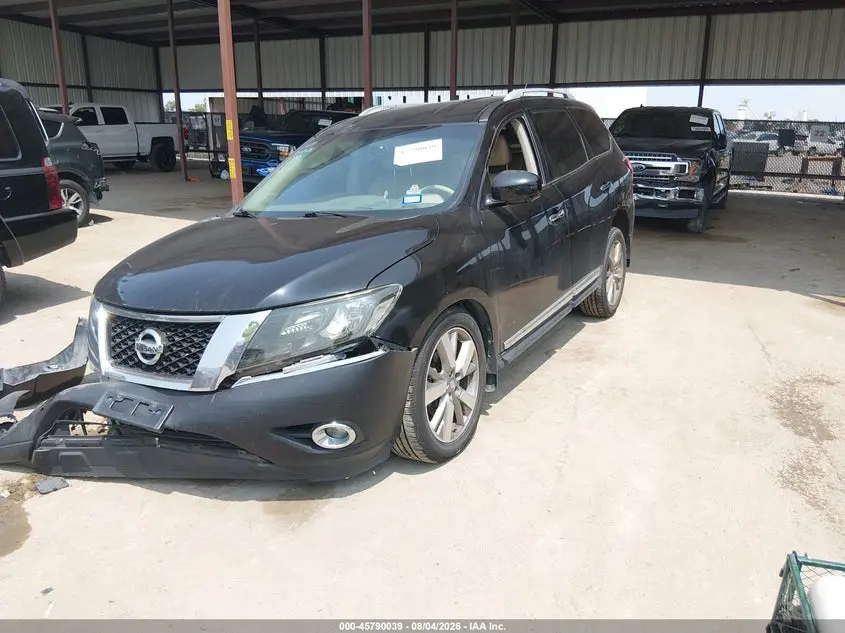 2013 NISSAN PATHFINDER PLATINUM