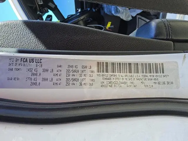 2018 DODGE DURANGO GT  