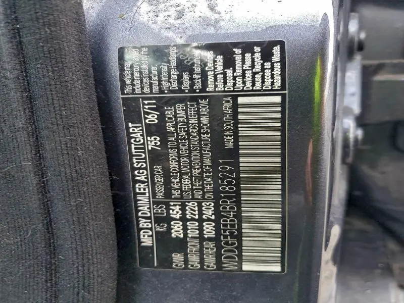 2011 MERCEDES-BENZ C 300  