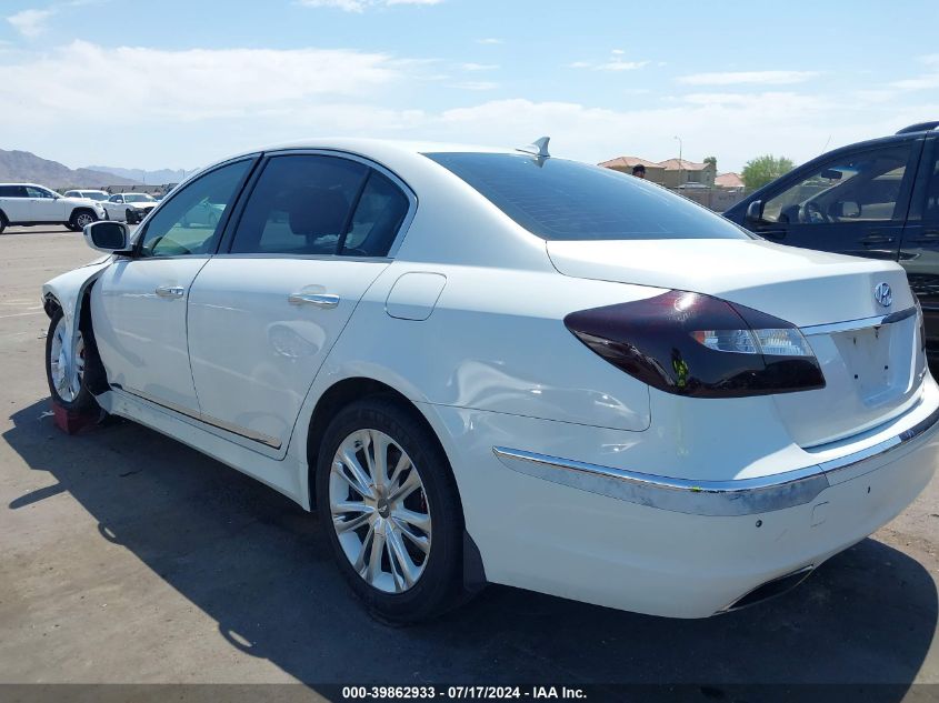 2012 HYUNDAI GENESIS 5.0