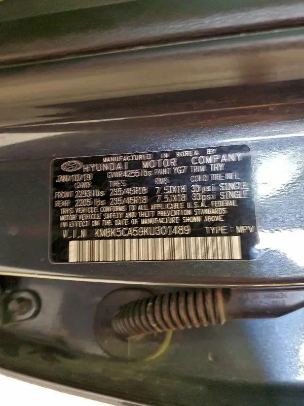 2019 HYUNDAI KONA ULTIMATE  