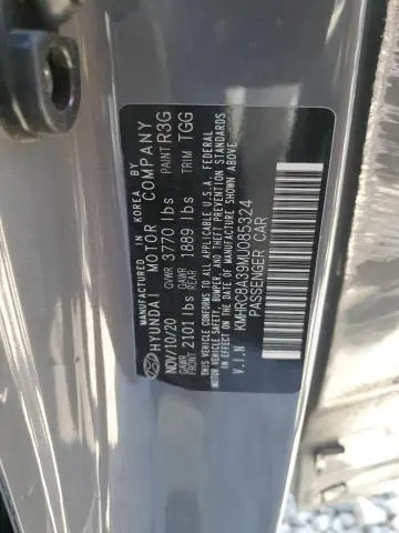 2021 HYUNDAI VENUE SEL  
