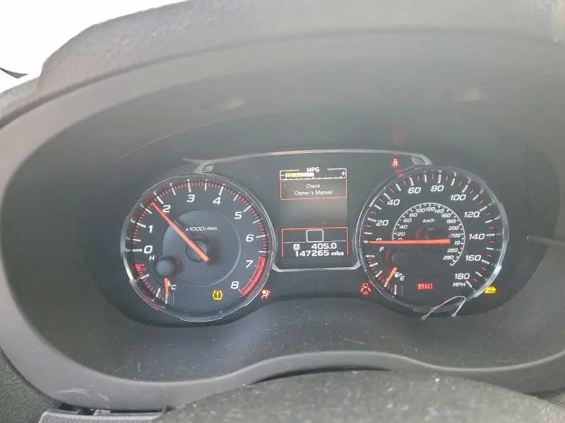 2018 SUBARU WRX LIMITED  