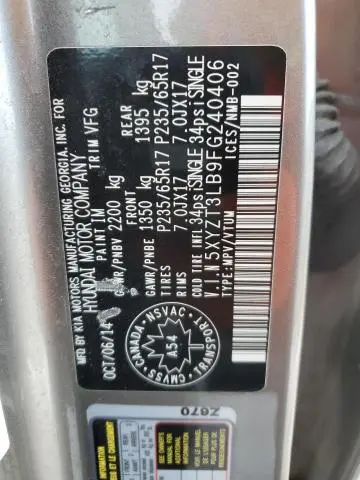 2015 HYUNDAI SANTA FE SPORT   