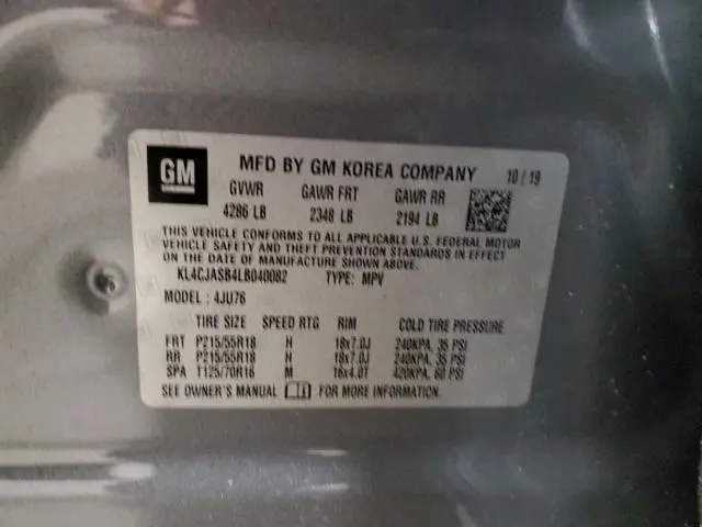 2020 BUICK ENCORE PREFERRED  