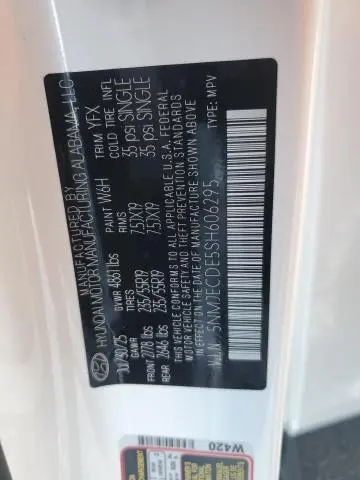 2025 HYUNDAI TUCSON LIMITED  