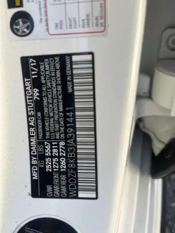 2018 MERCEDES-BENZ E 63 AMG-S