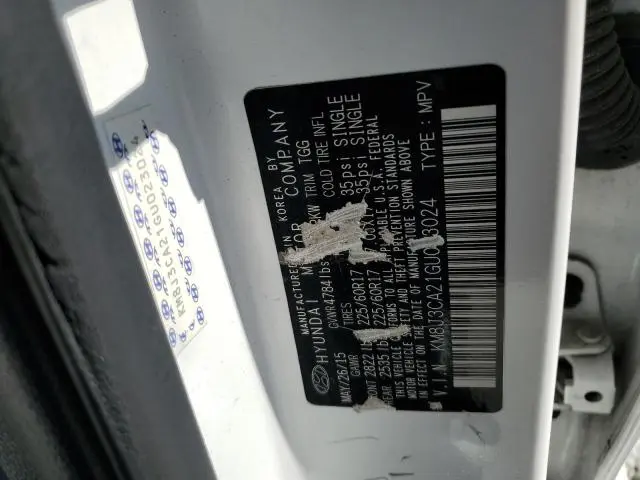 2016 HYUNDAI TUCSON LIMITED  