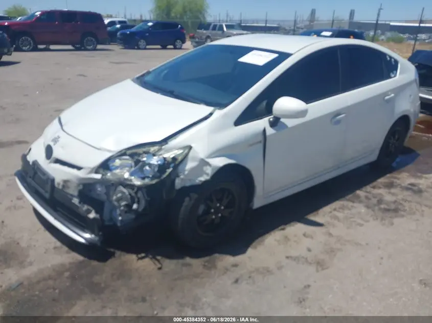 2015 TOYOTA PRIUS THREE