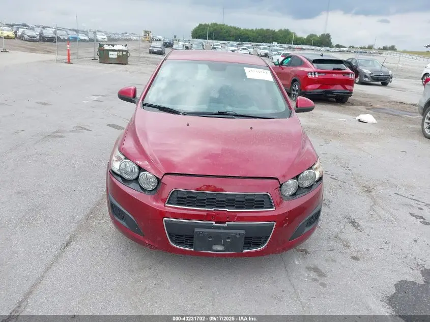 2013 CHEVROLET SONIC LT MANUAL