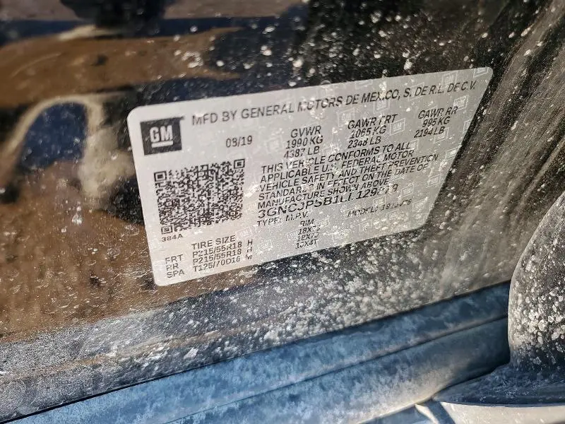 2020 CHEVROLET TRAX 1LT  