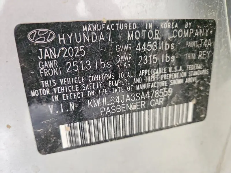 2025 HYUNDAI SONATA SEL  