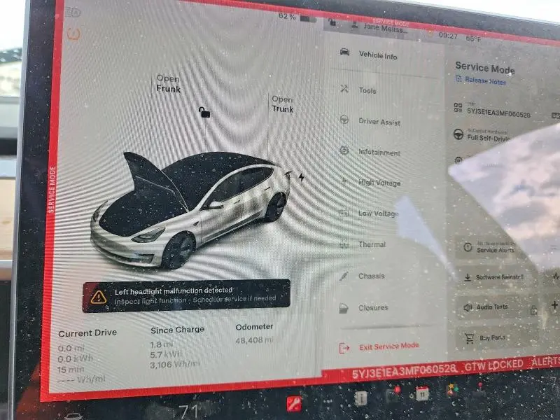 2021 TESLA MODEL 3   