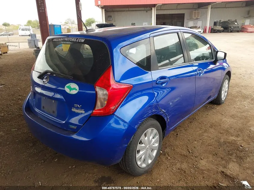 2016 NISSAN VERSA NOTE S (SR)/S PLUS/SL/SR/SV