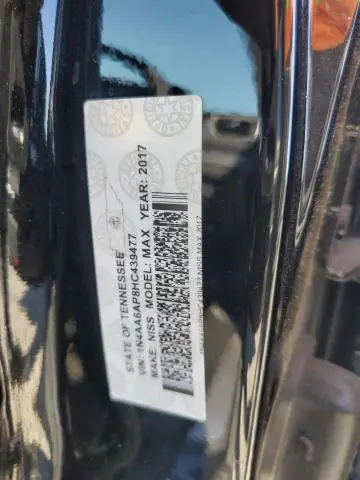 2017 NISSAN MAXIMA 3.5S  