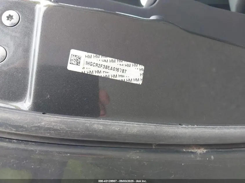 2014 HONDA ACCORD LX