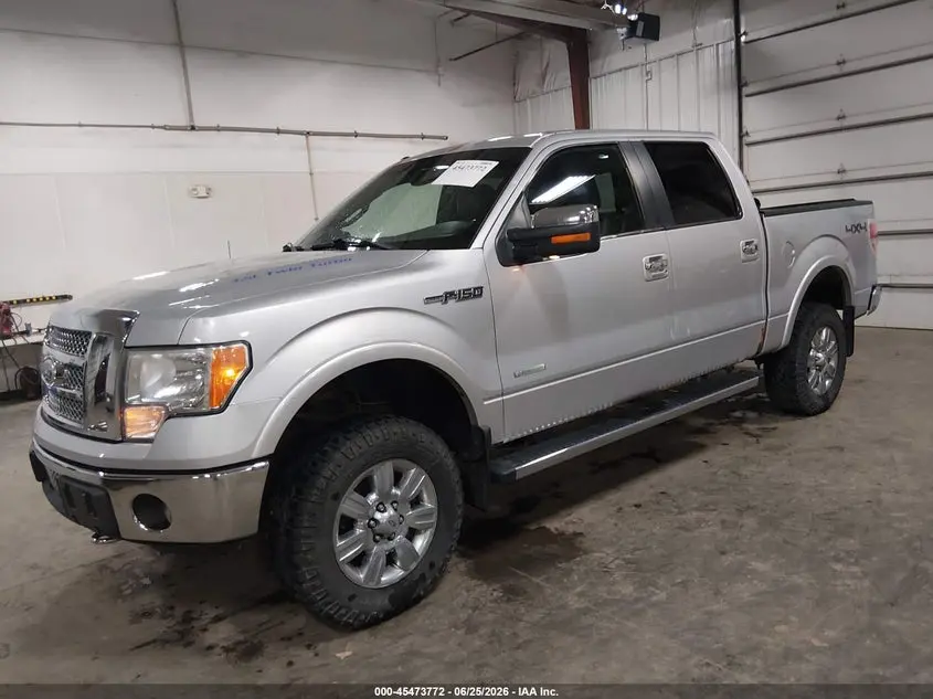 2012 FORD F-150 LARIAT