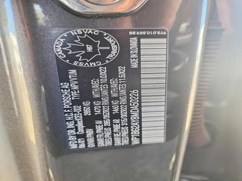 2021 PORSCHE CAYENNE GTS  