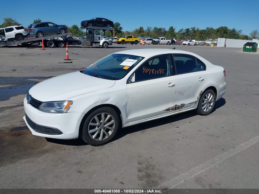 2012 VOLKSWAGEN JETTA 2.5L SE