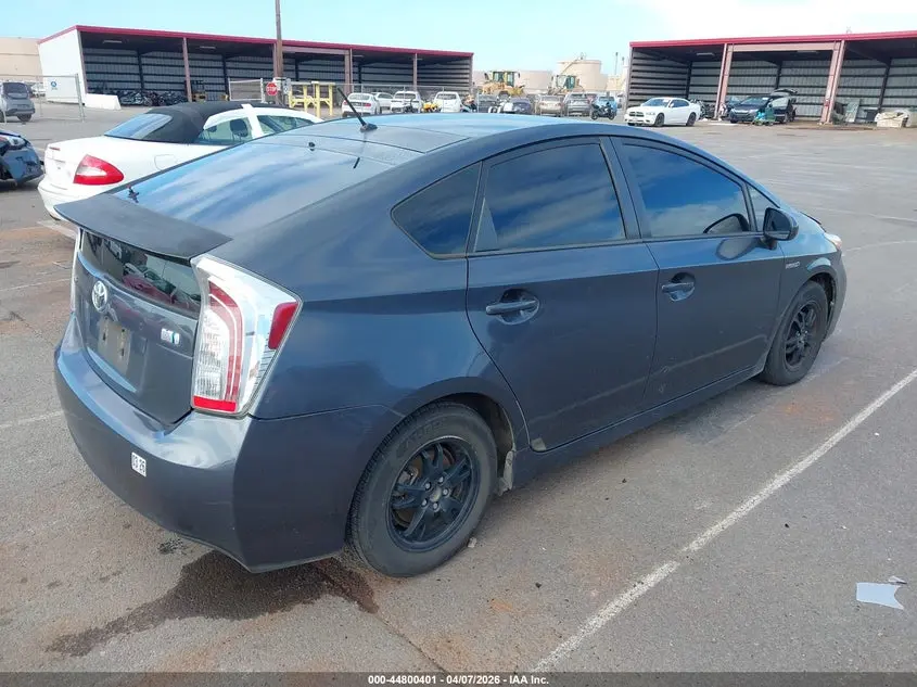 2012 TOYOTA PRIUS FIVE/FOUR/ONE/THREE/TWO